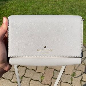 Kate spade crossbody bag grey NEW